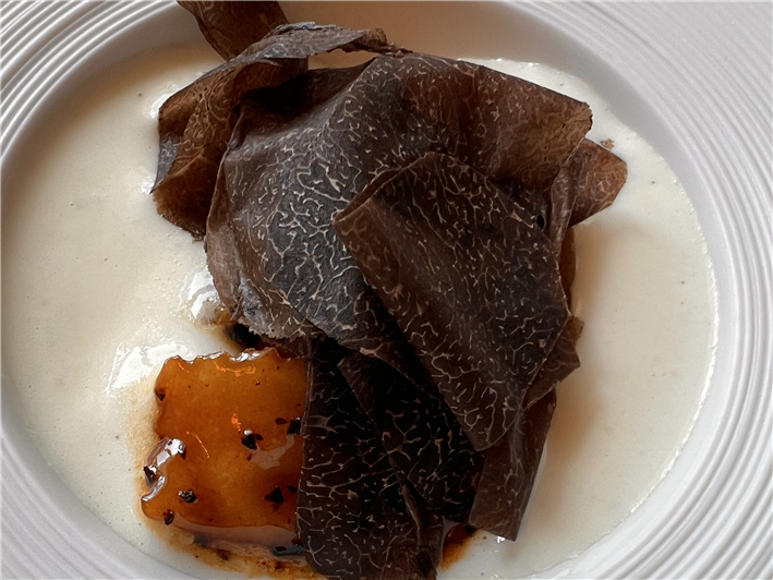 agnolotti with truffles